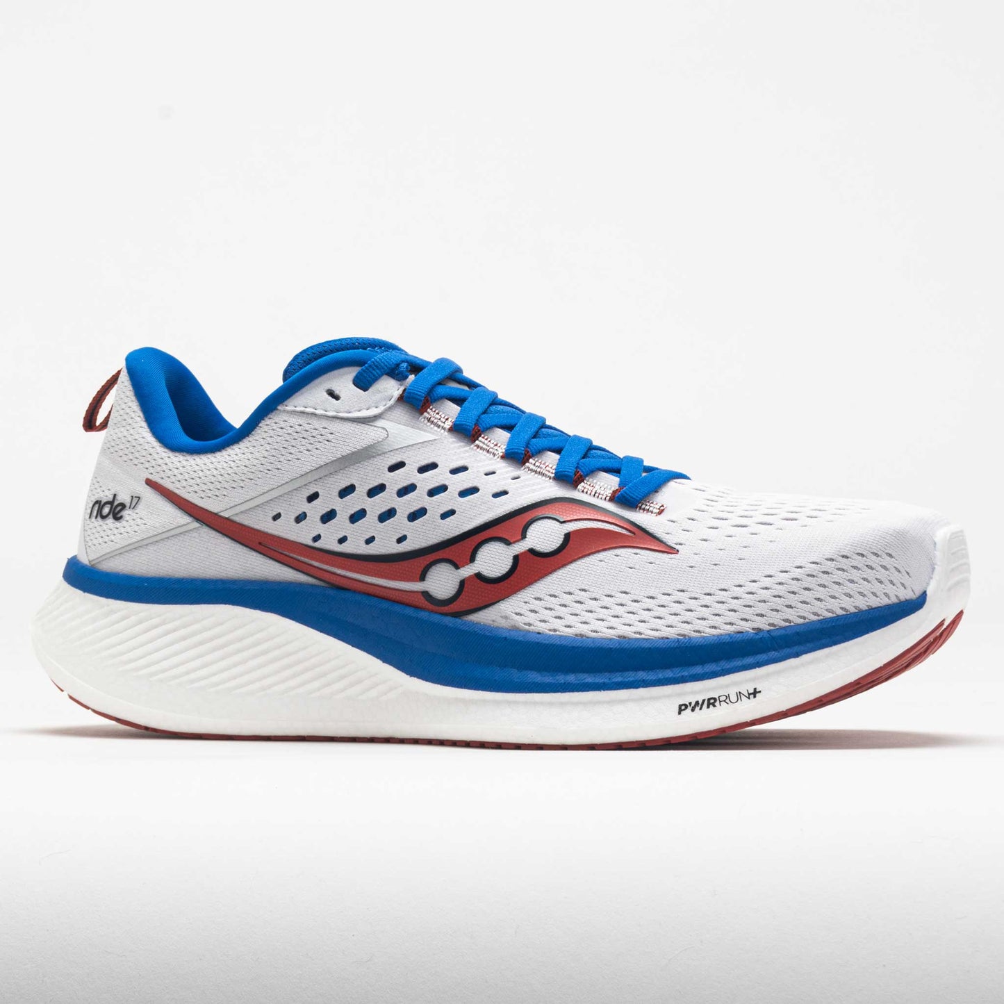 Saucony Ride 17 Men's White/Cobalt