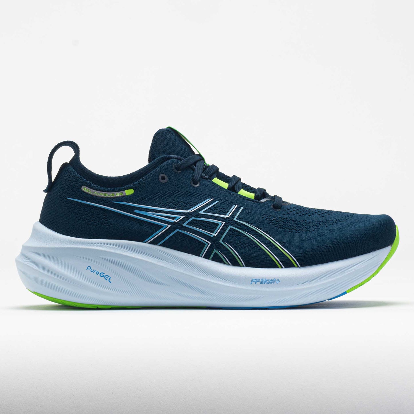 ASICS GEL-Nimbus 26 Men's French Blue/Electric Lime