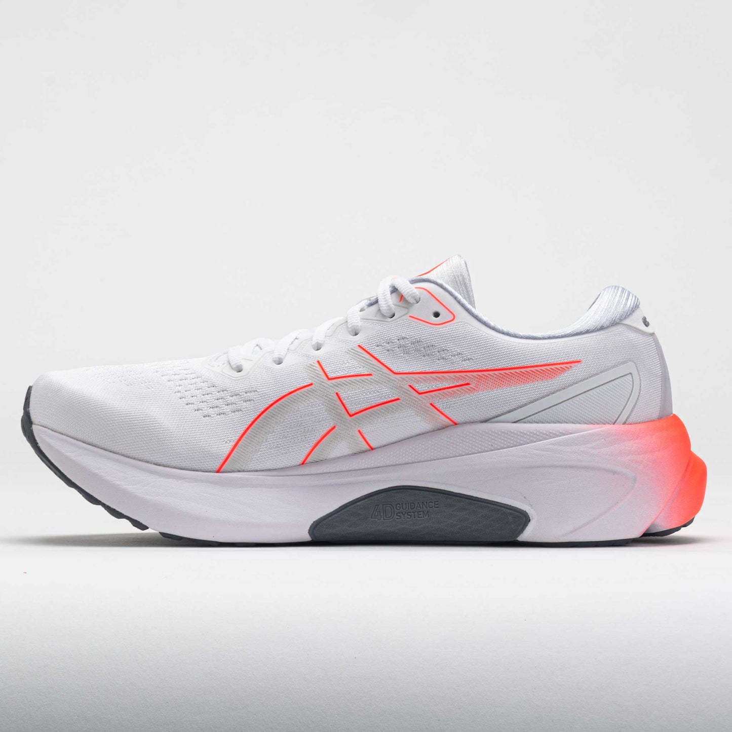 ASICS GEL-Kayano 30 Men's White/Sunrise Red