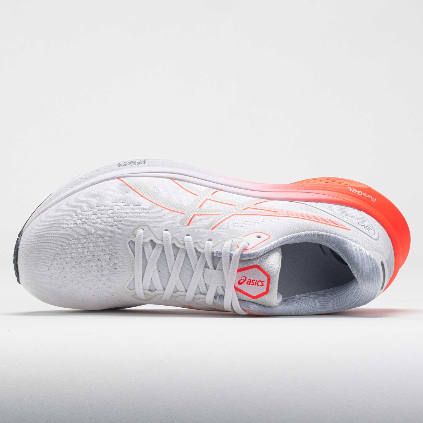 ASICS GEL-Kayano 30 Men's White/Sunrise Red