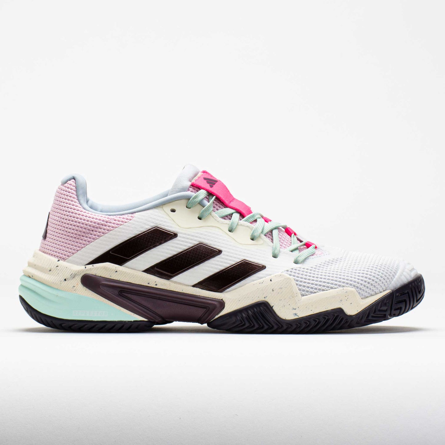 adidas Barricade 13 Men's Crystal White/Aurora Metallic/Semi-Green